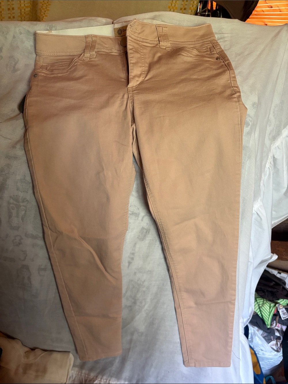 Democracy Blush Pink Skinny Jeans